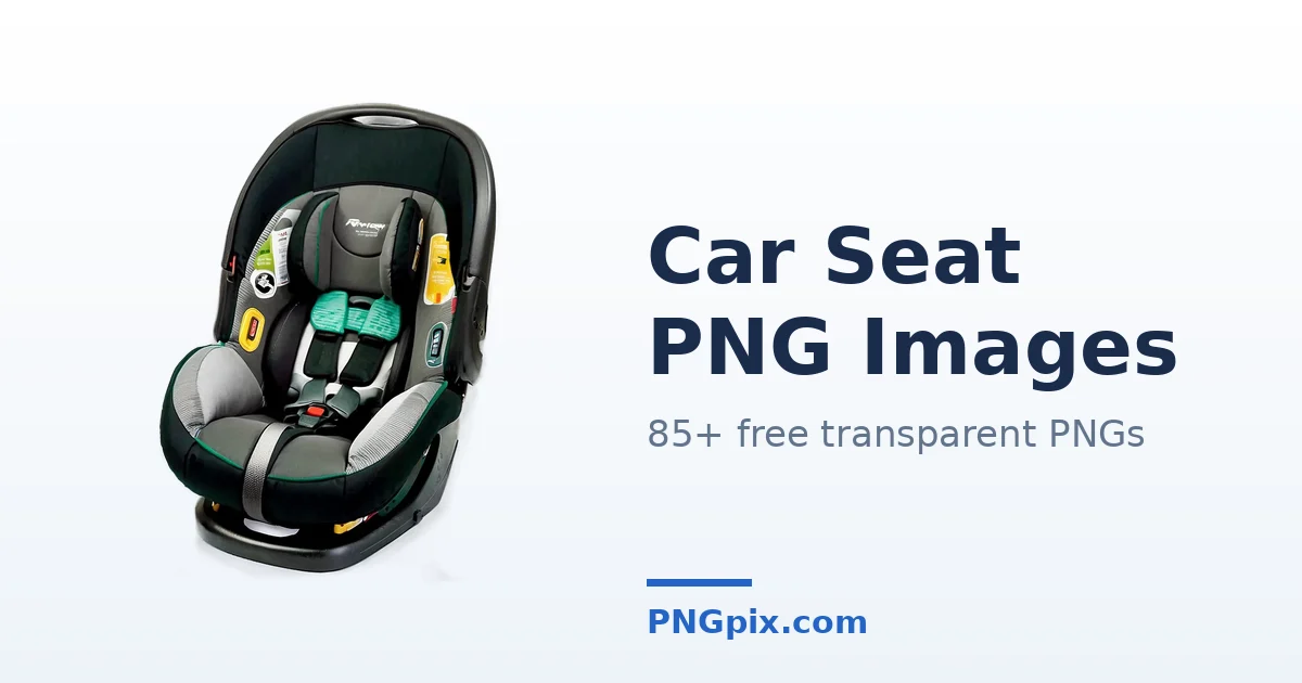 Car Seat PNG images