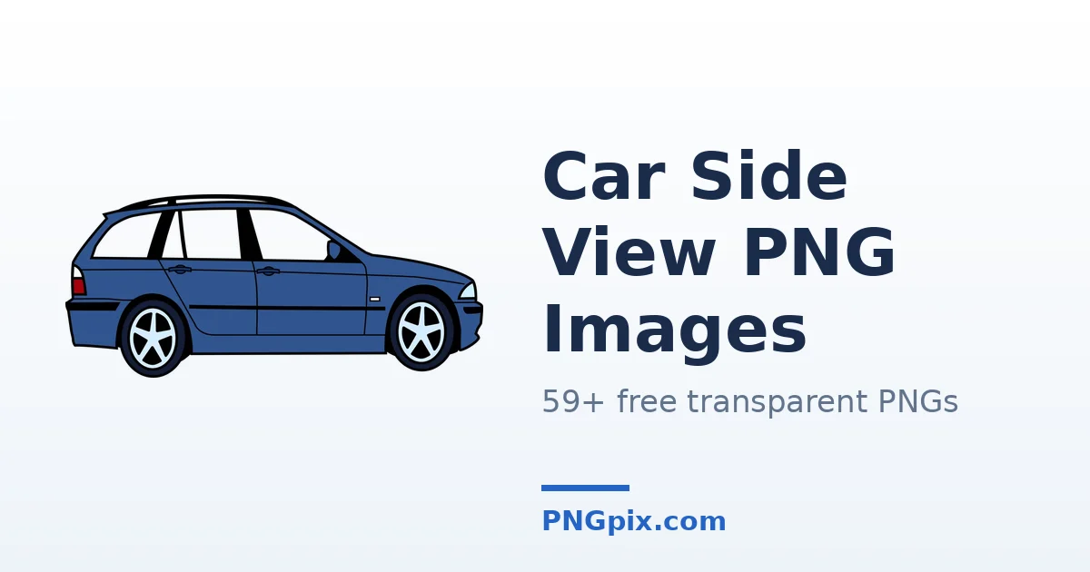 Car Side View PNG images