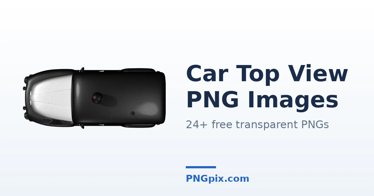 Car Top View PNG images