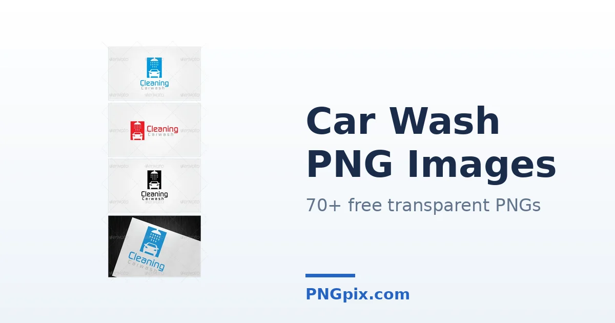 Car Wash PNG images