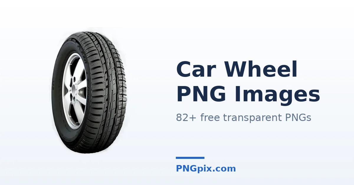 Car Wheel PNG images