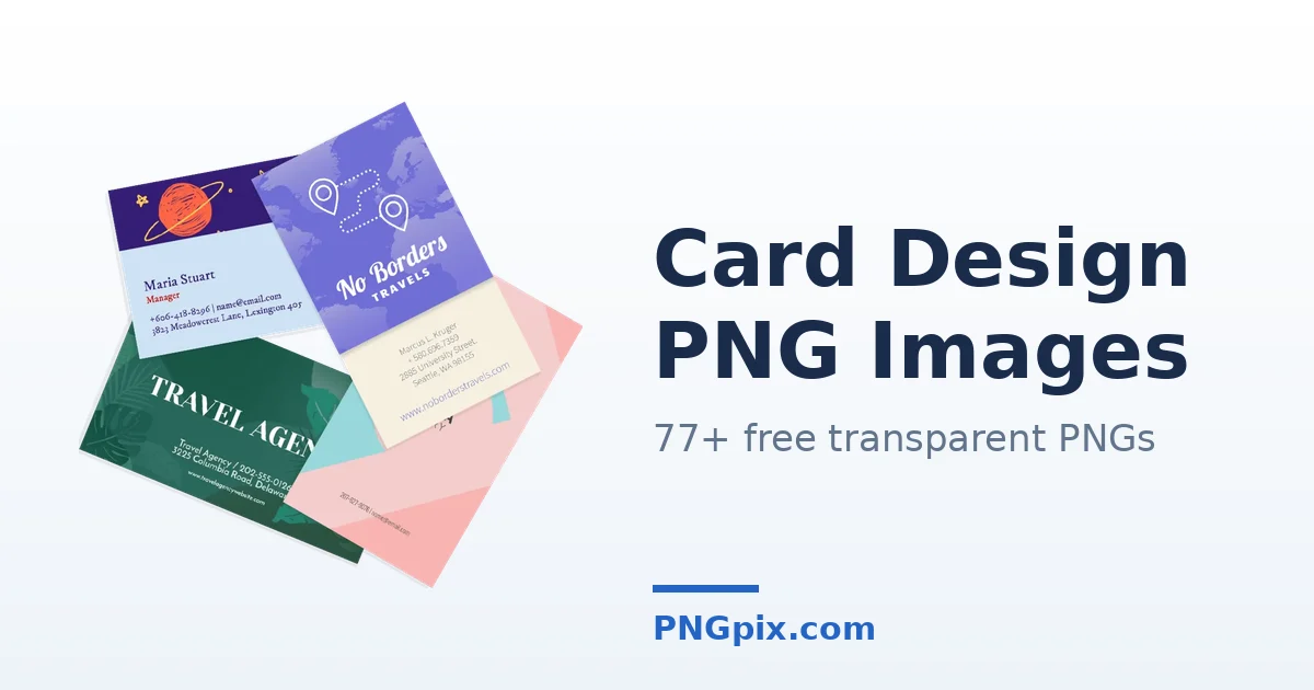 Card Design PNG images