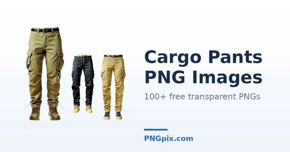 Cargo Pants PNG images