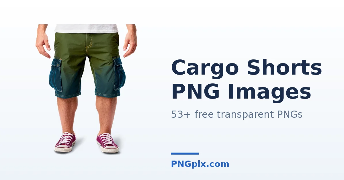 Cargo Shorts PNG images