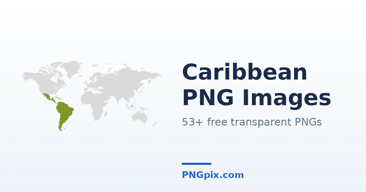 Caribbean PNG images