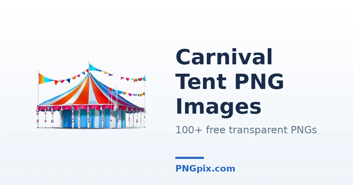 Carnival Tent PNG images