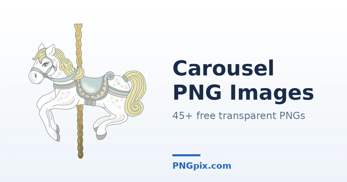 Carousel PNG images