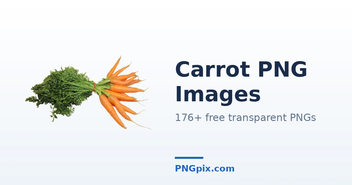 Carrot PNG images