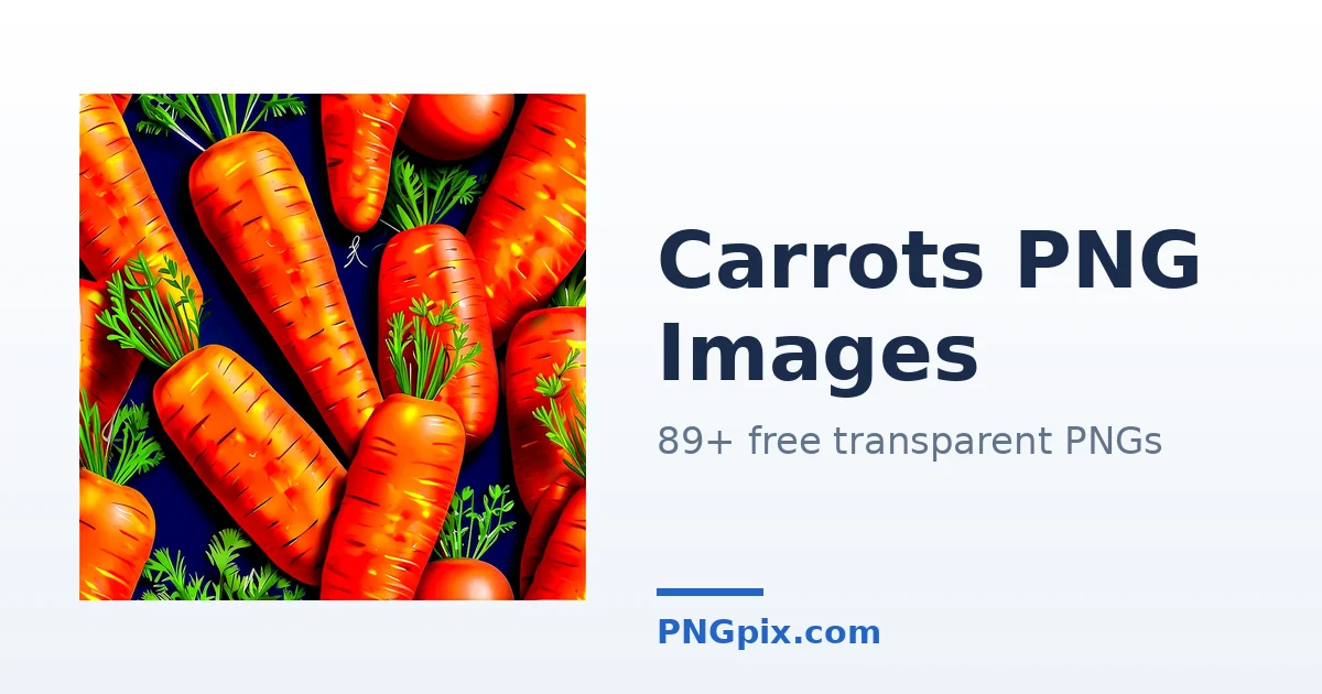 Carrots PNG images