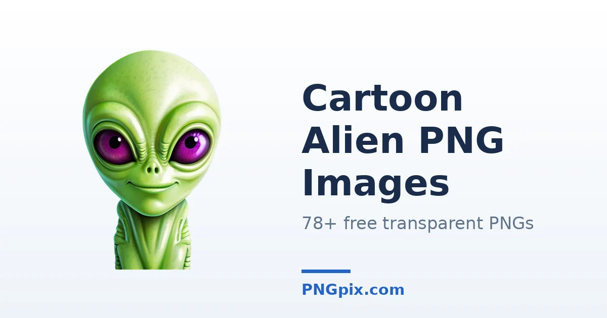 Cartoon Alien PNG images
