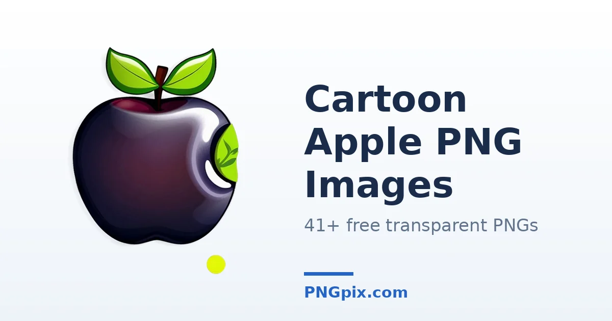 Cartoon Apple PNG images