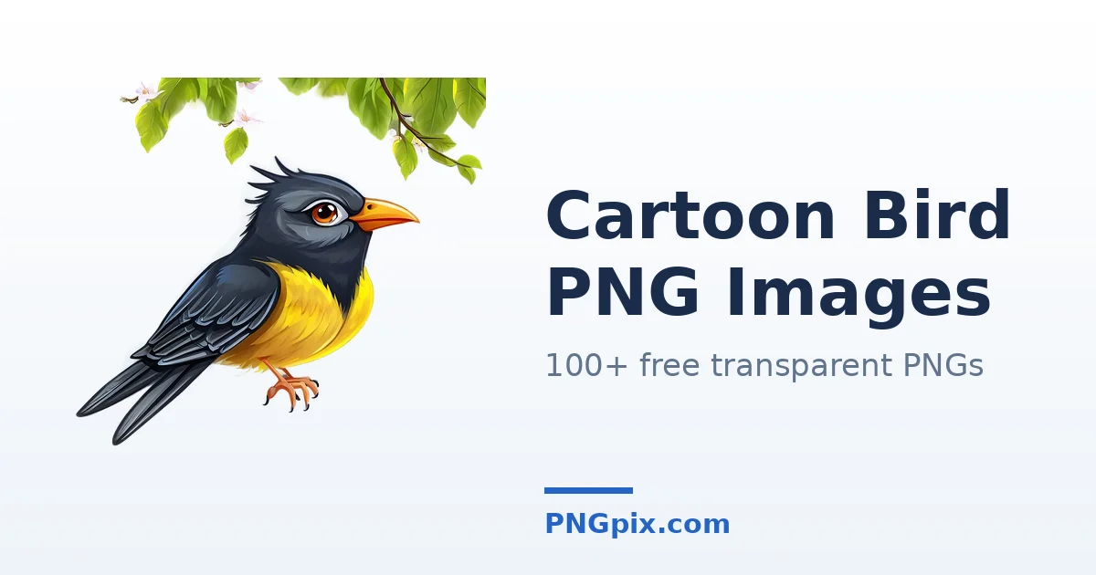 Cartoon Bird PNG images