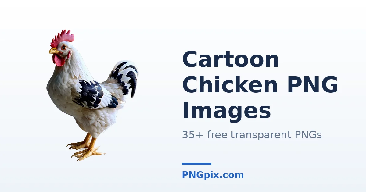 Cartoon Chicken PNG images
