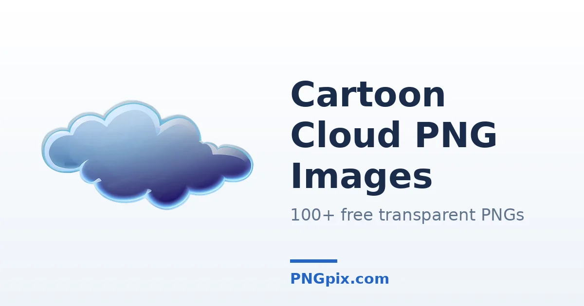 Cartoon Cloud PNG images