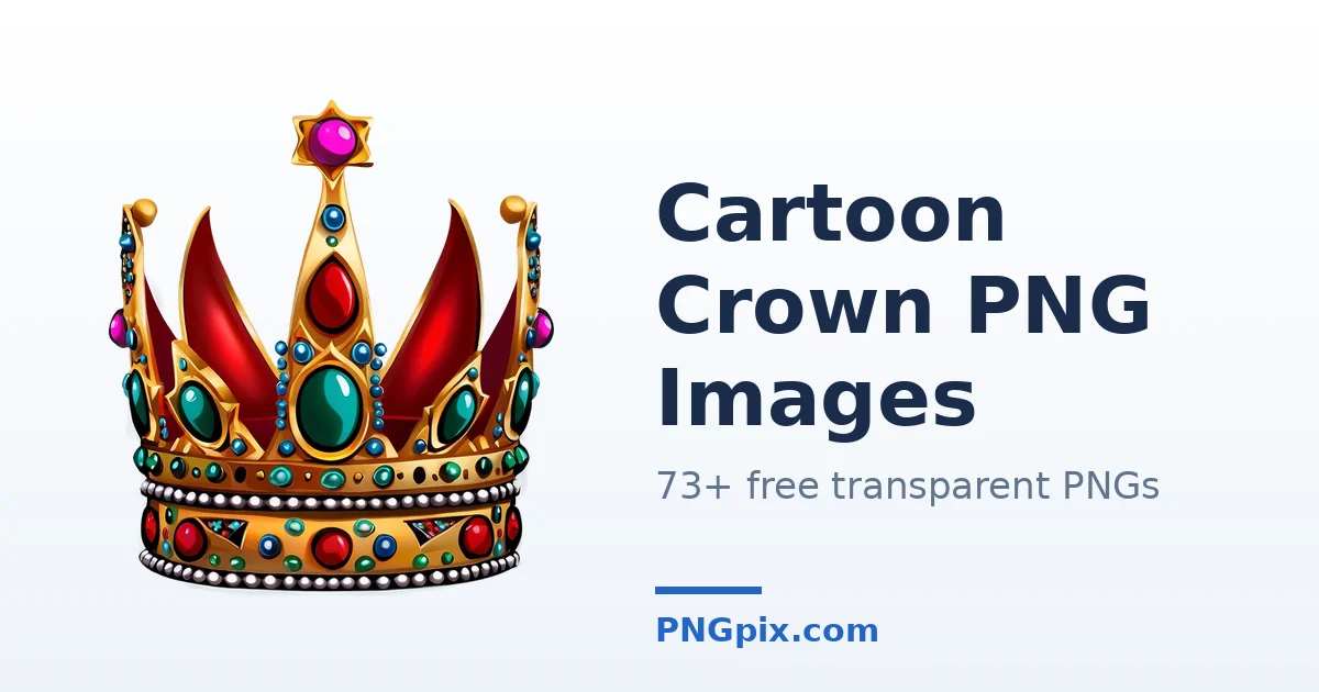 Cartoon Crown PNG images