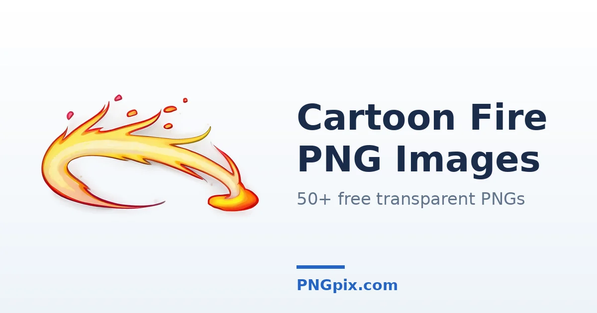Cartoon Fire PNG images