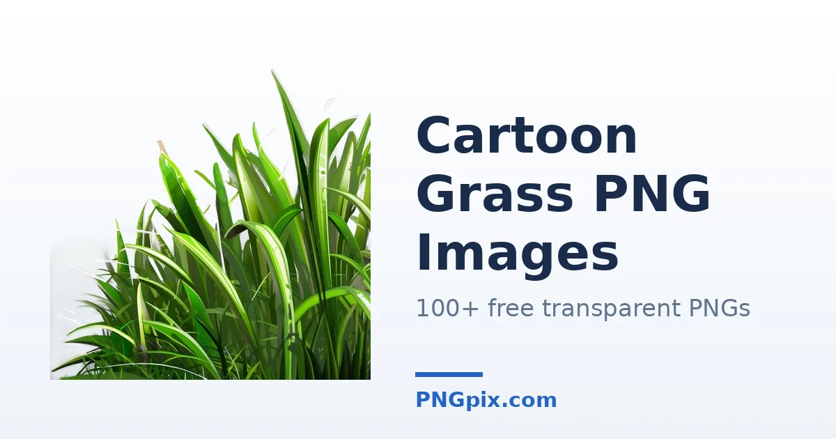 Cartoon Grass PNG images