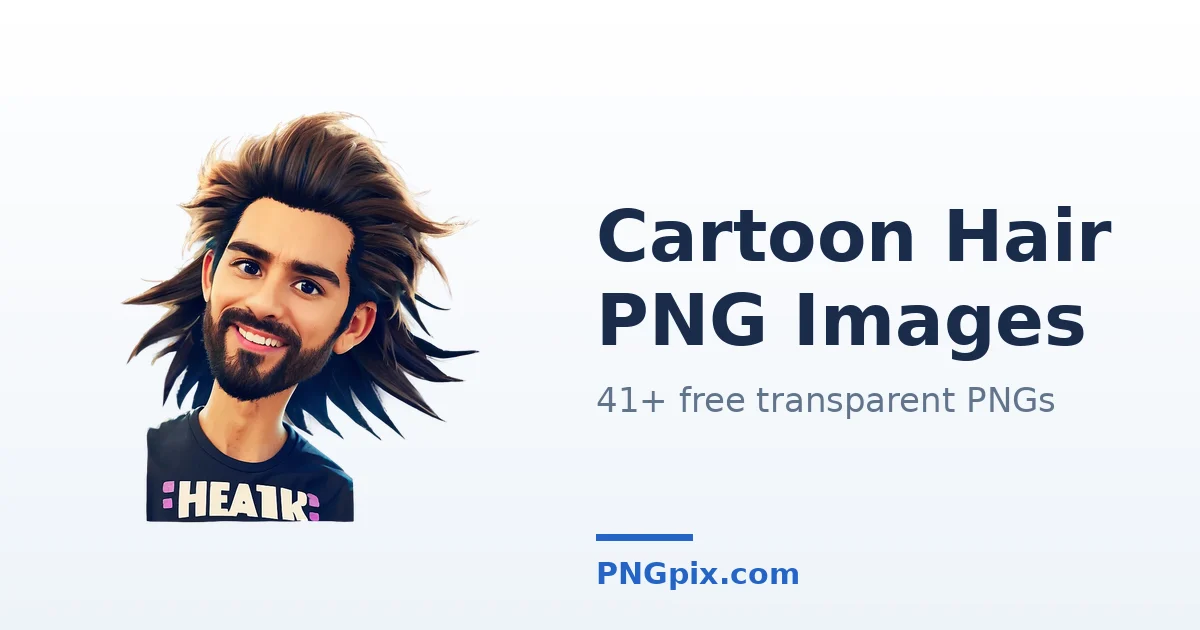 Cartoon Hair PNG images