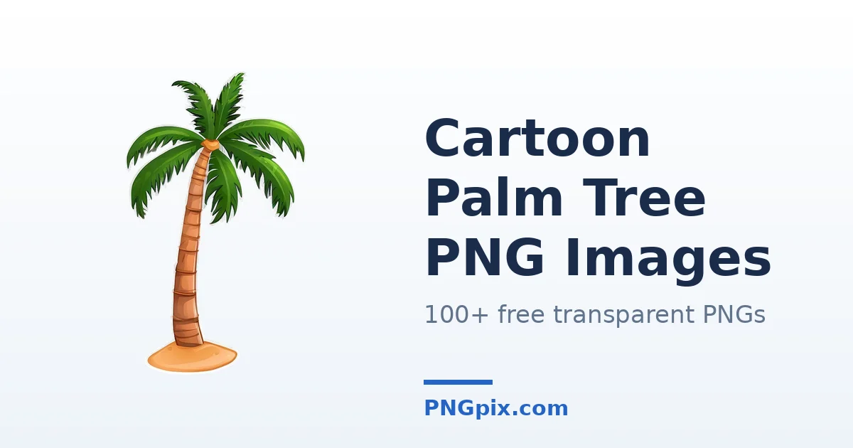 Cartoon Palm Tree PNG images