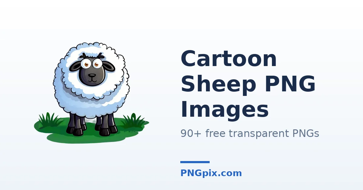 Cartoon Sheep PNG images