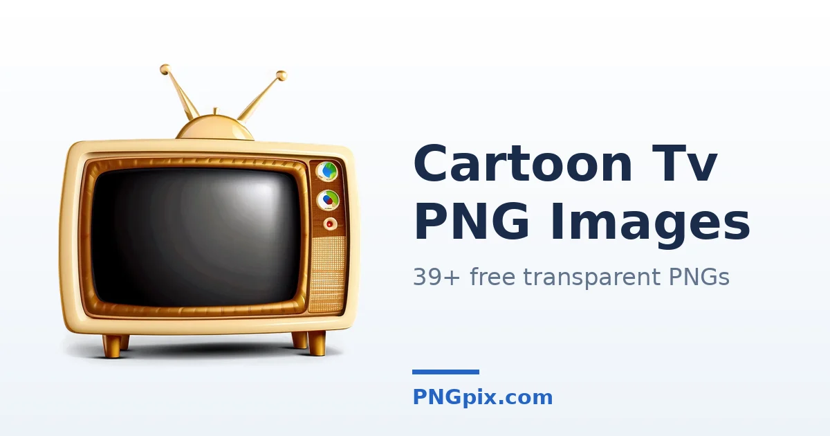 Cartoon Tv PNG images