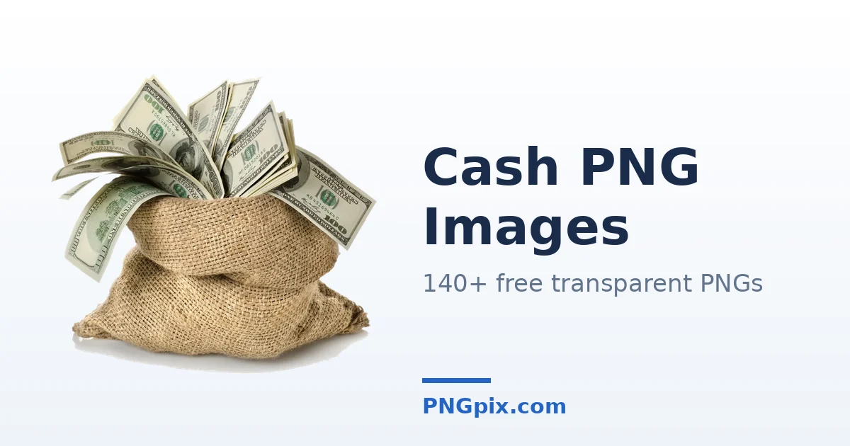 Cash PNG images