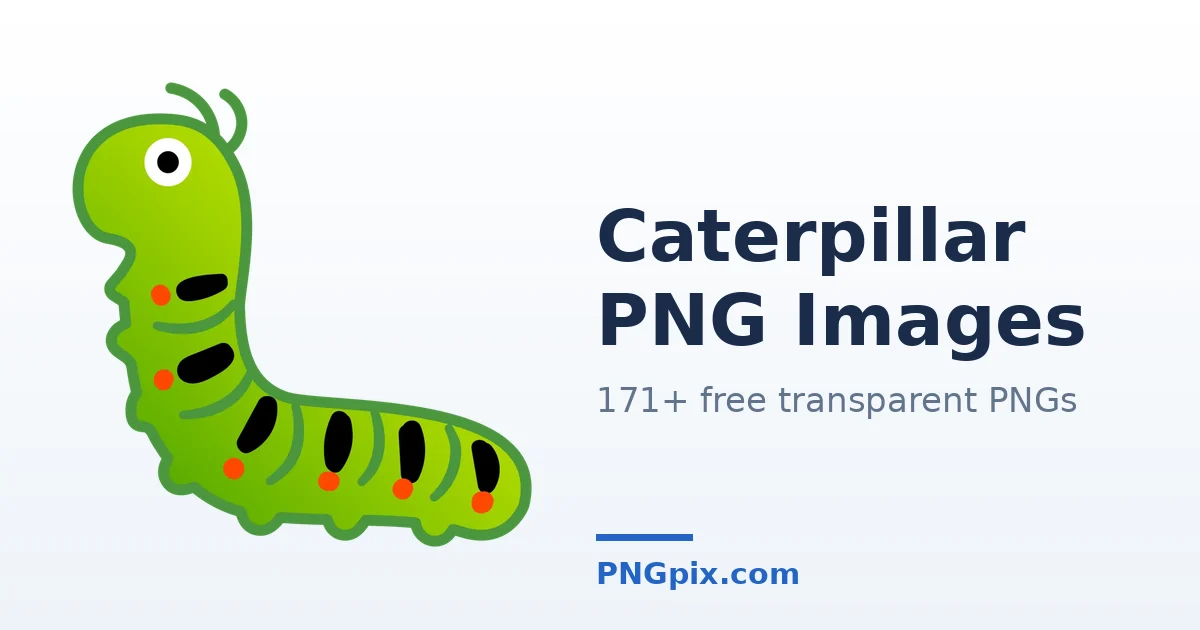 Caterpillar PNG images