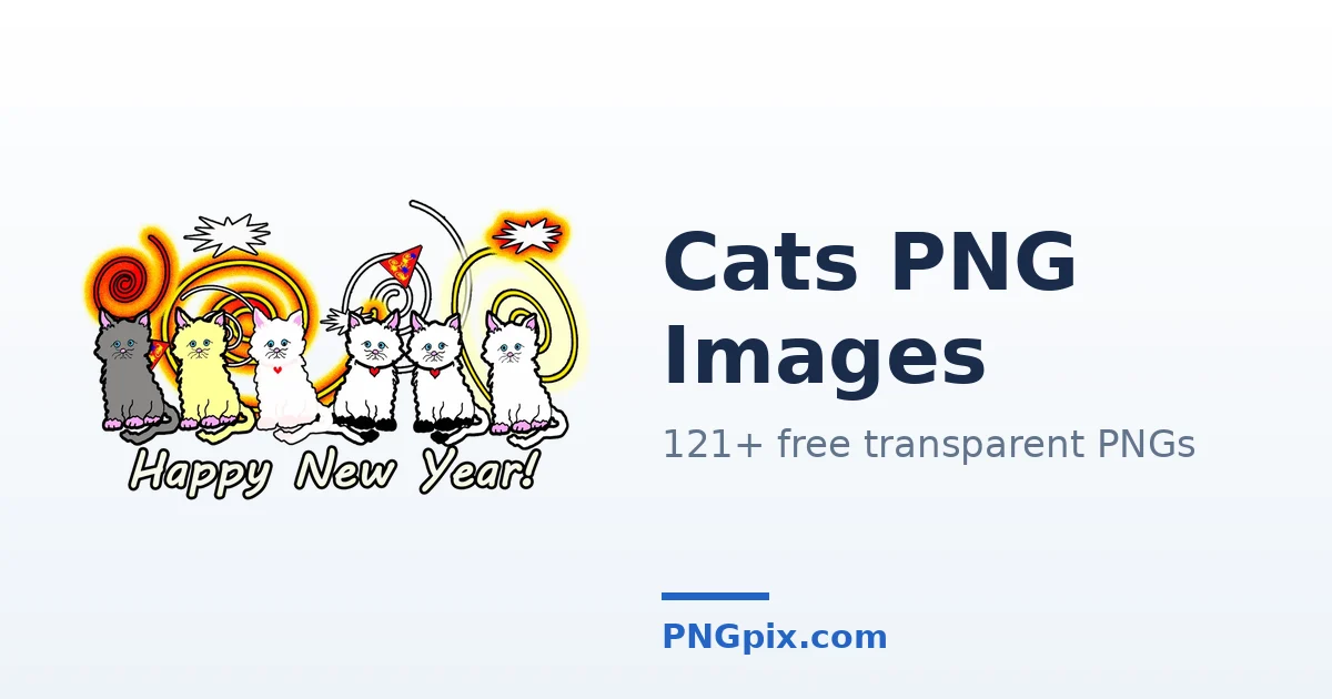 Cats PNG images