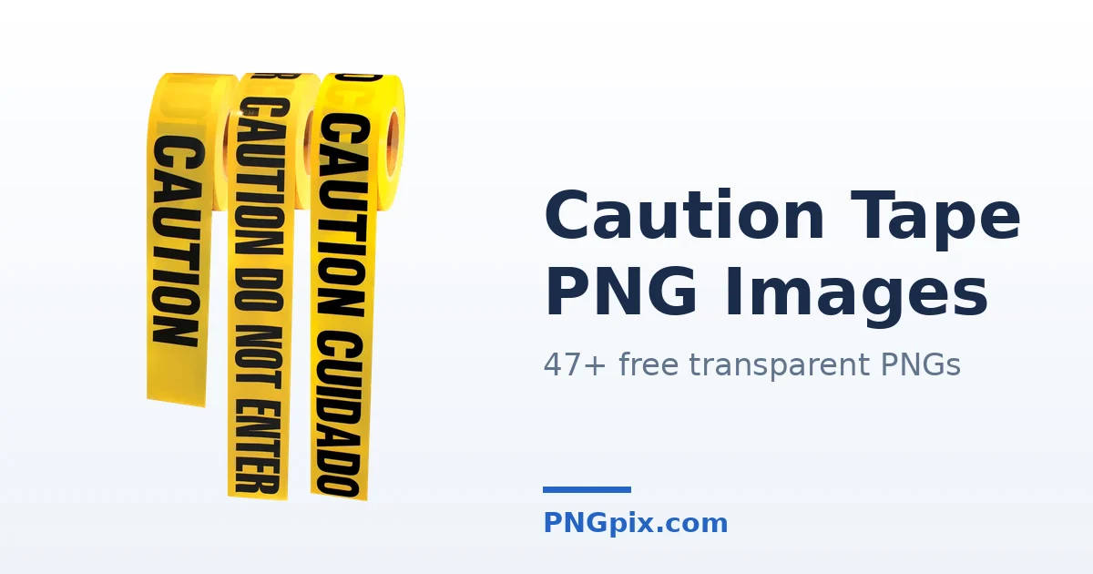 Caution Tape PNG images