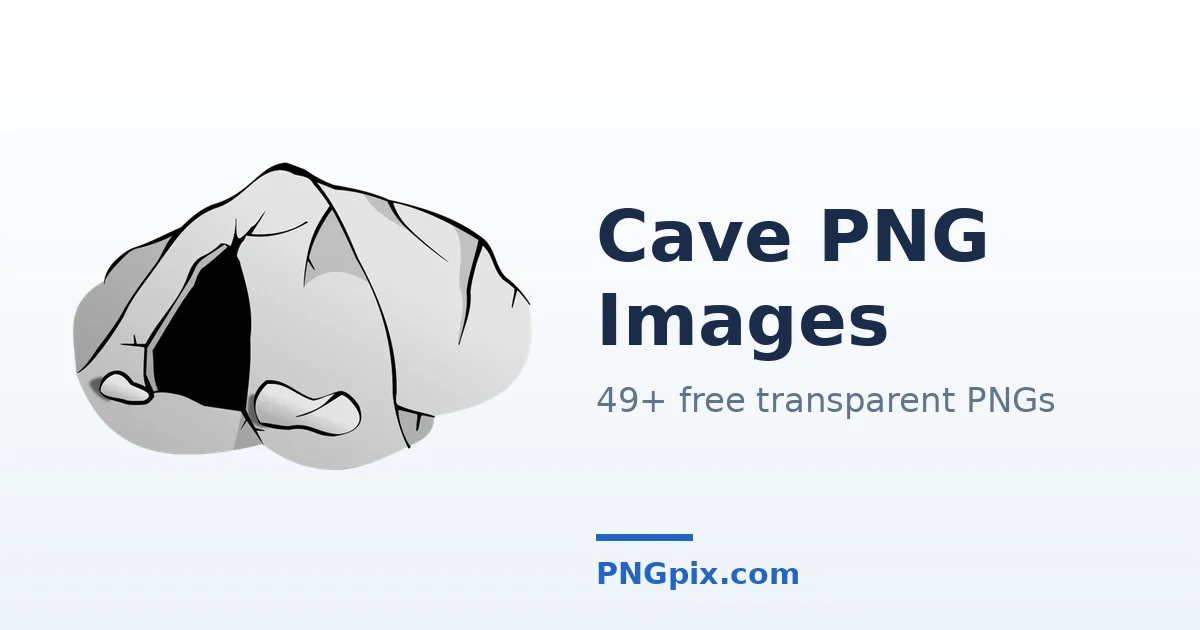 Cave PNG images