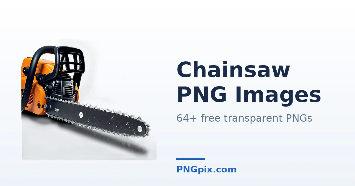 Chainsaw PNG images