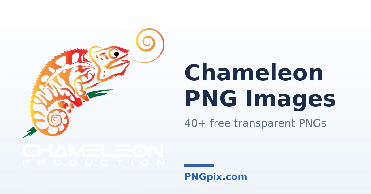 Chameleon PNG images