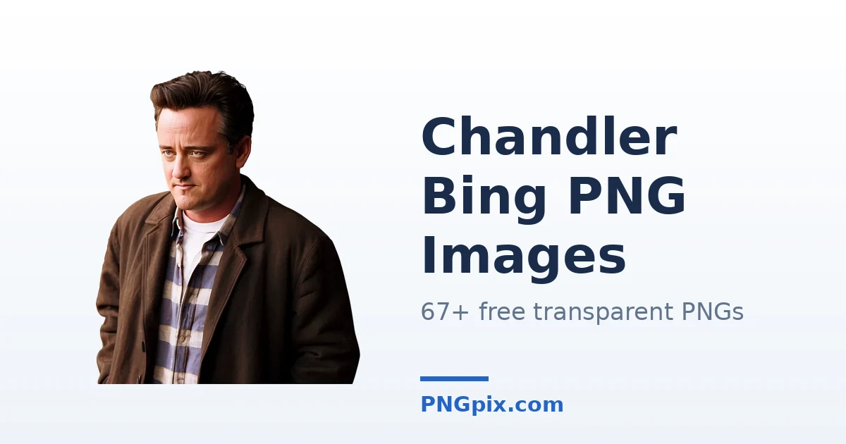Chandler Bing PNG images