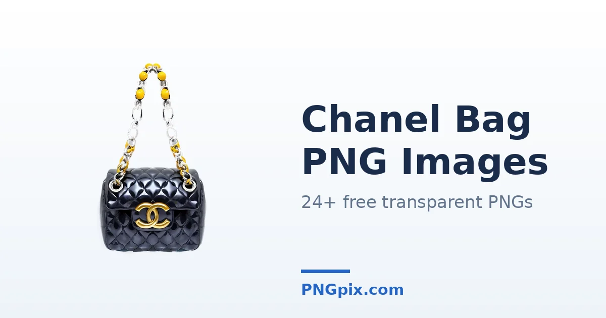 Chanel Bag PNG images