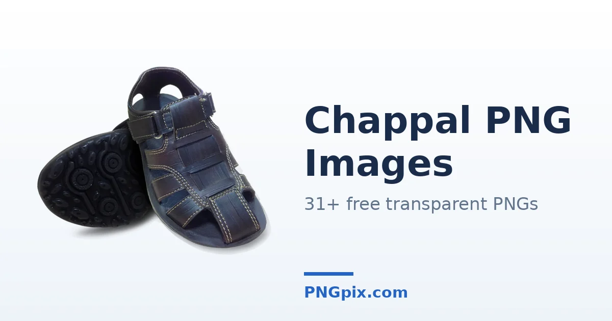Chappal PNG images