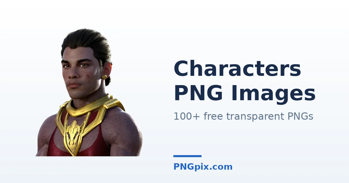 Characters PNG images
