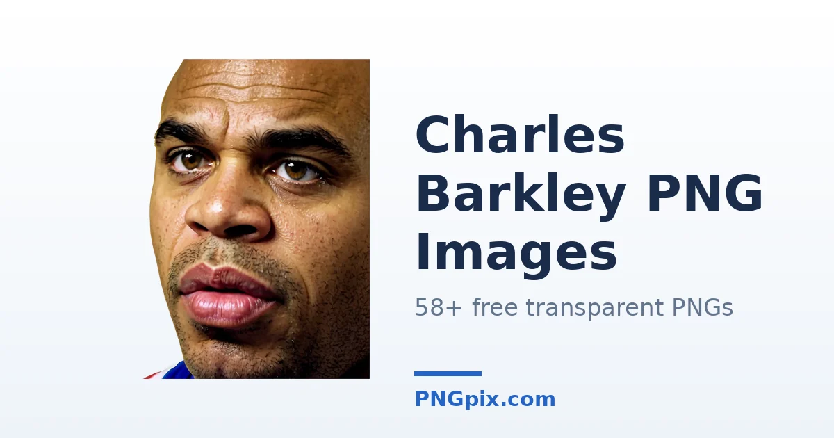 Charles Barkley PNG images