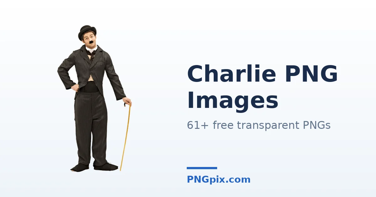Charlie PNG images