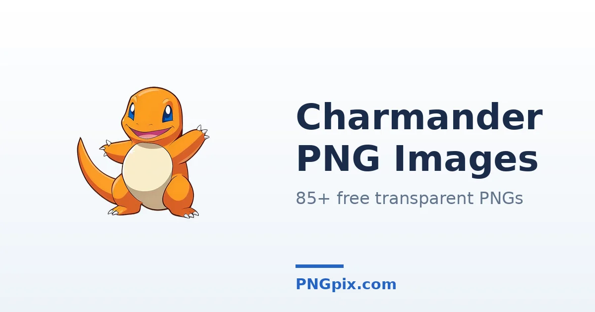 Charmander PNG images