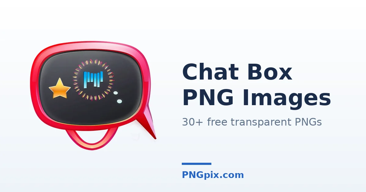 Chat Box PNG images