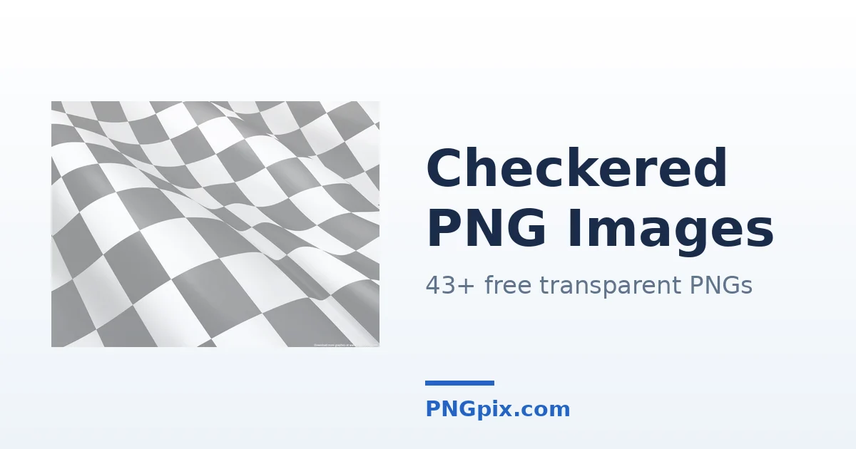 Checkered PNG images