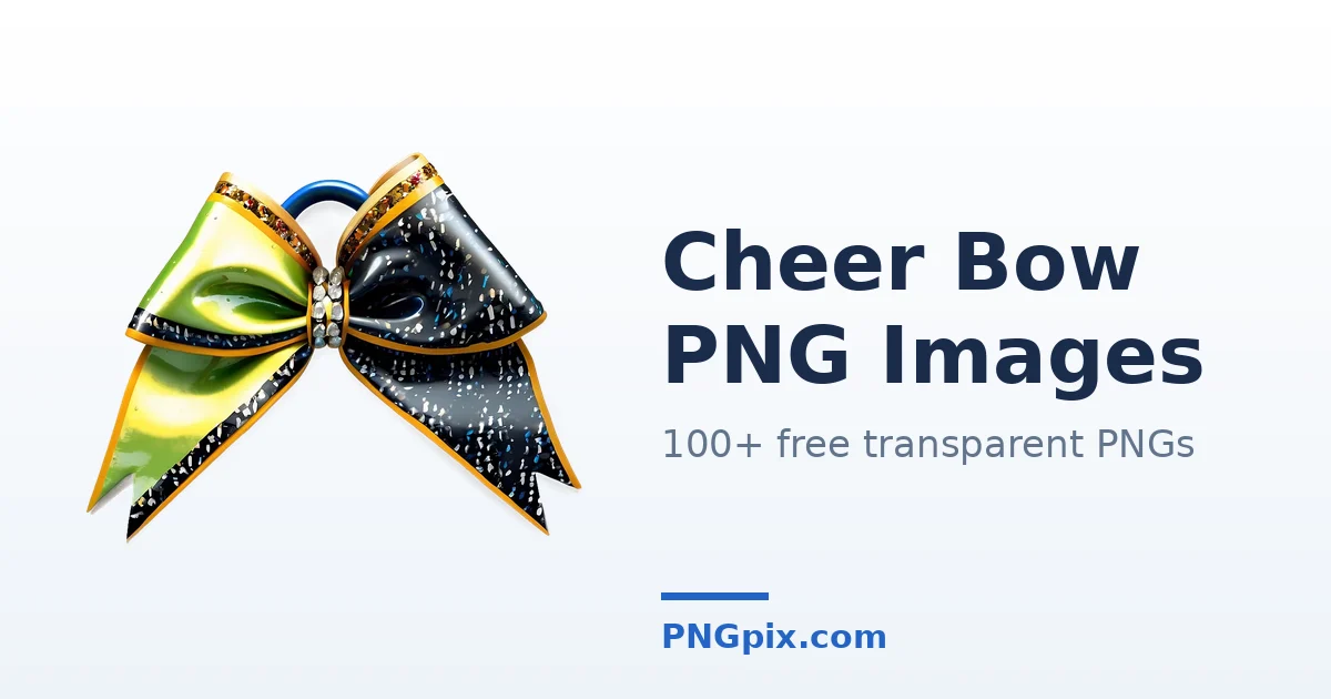 Cheer Bow PNG images