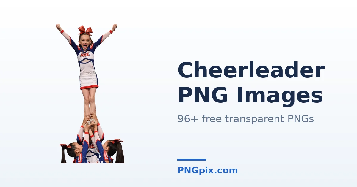 Cheerleader PNG images