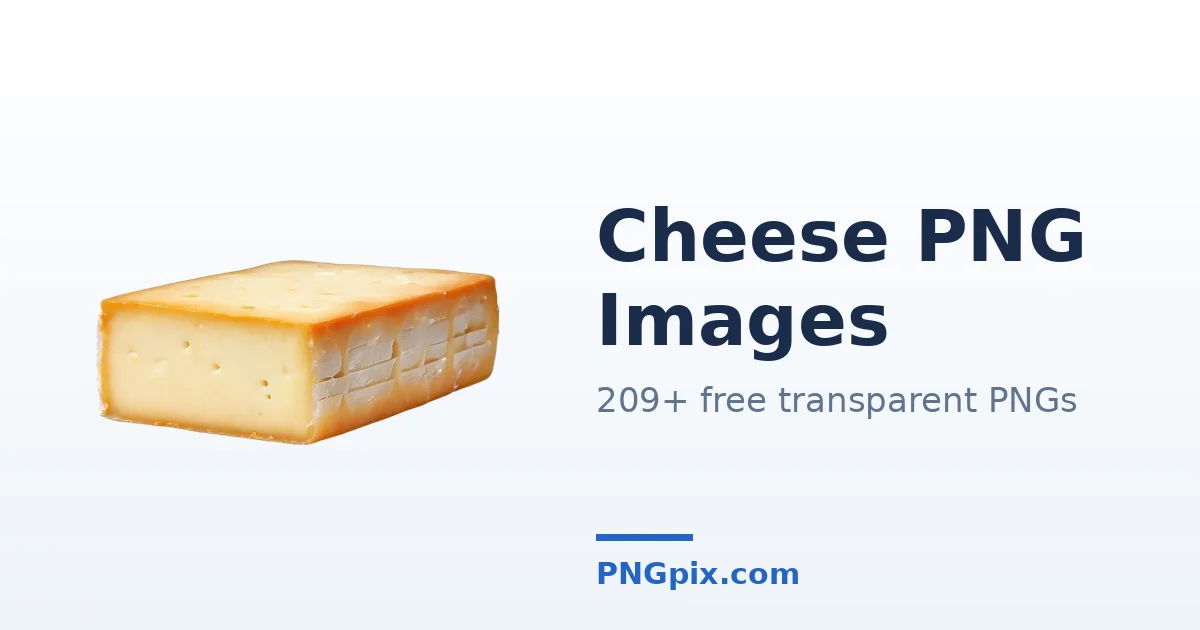 Cheese PNG images