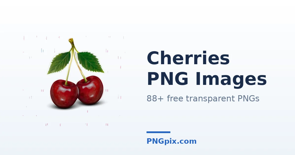 Cherries PNG images