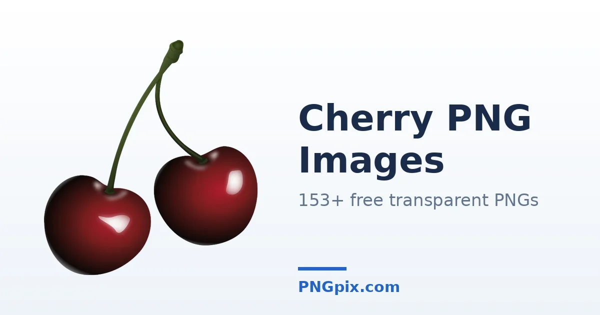 Cherry PNG images