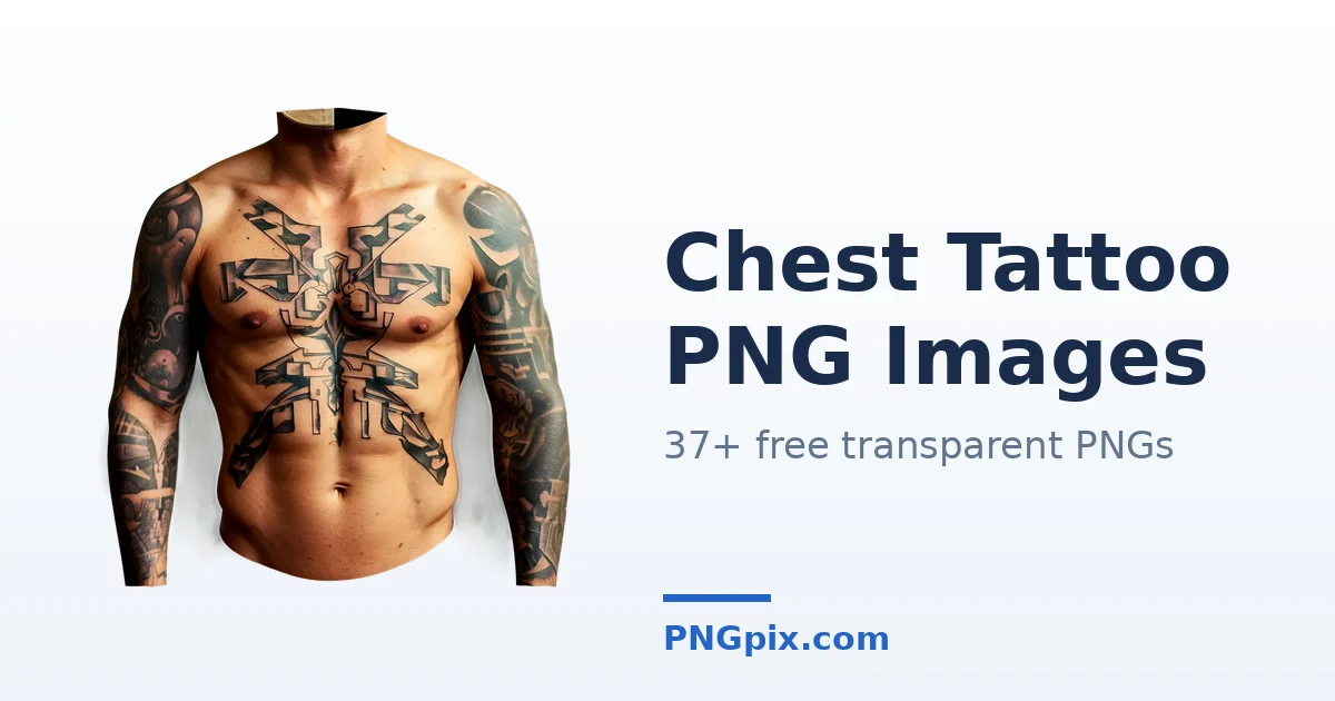 Chest Tattoo PNG images