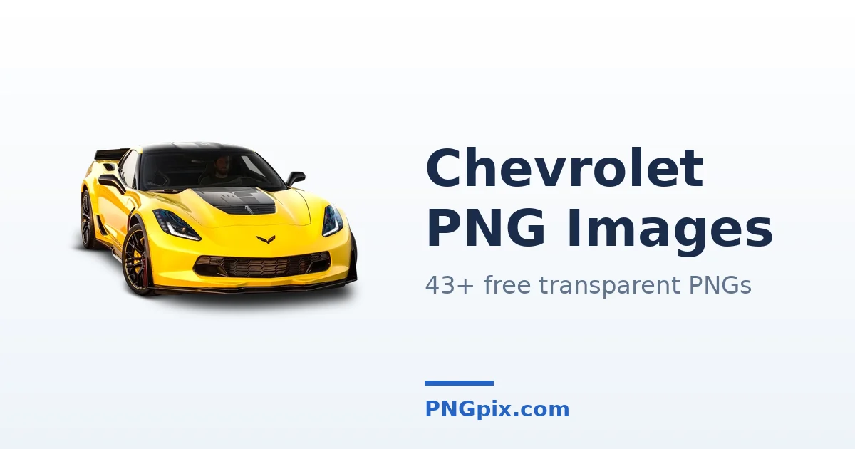 Chevrolet PNG images