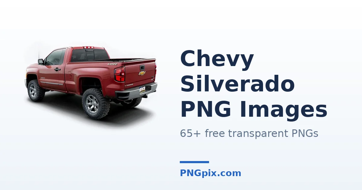 Chevy Silverado PNG images