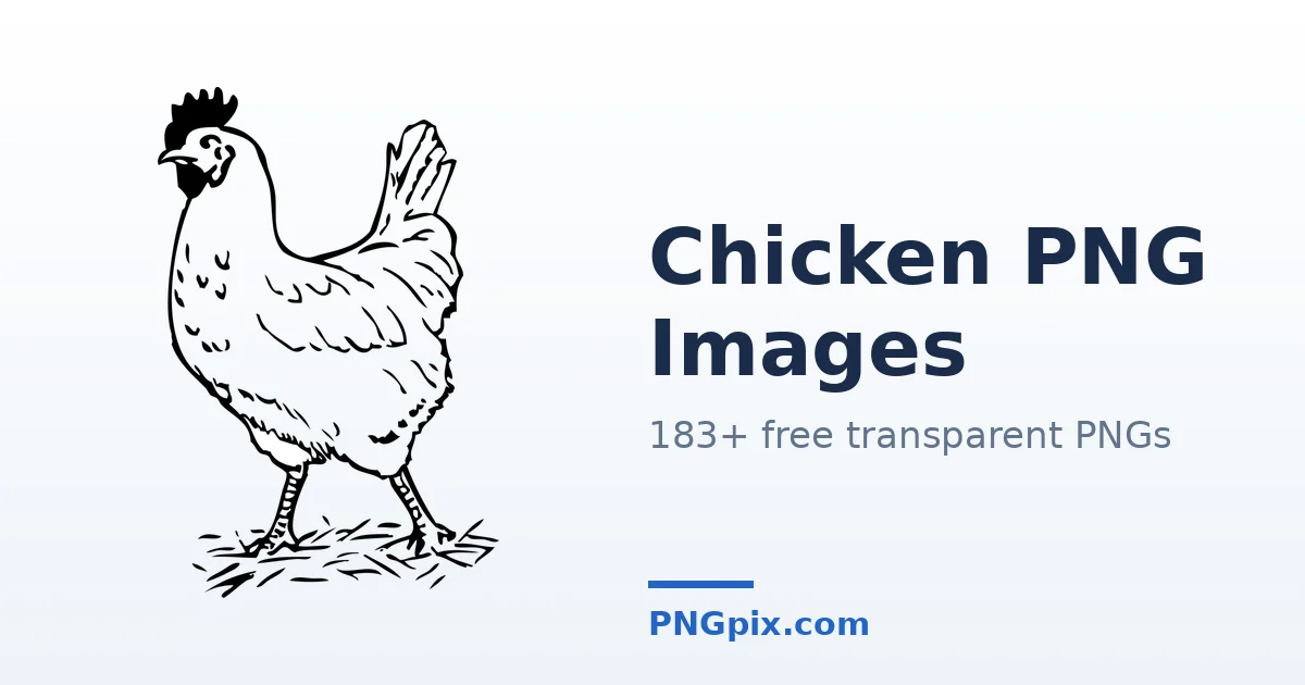 Chicken PNG images